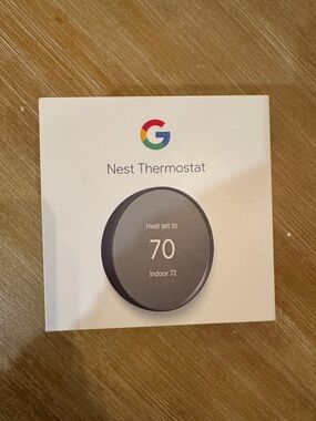 Google nest thermostat- Charcoal
